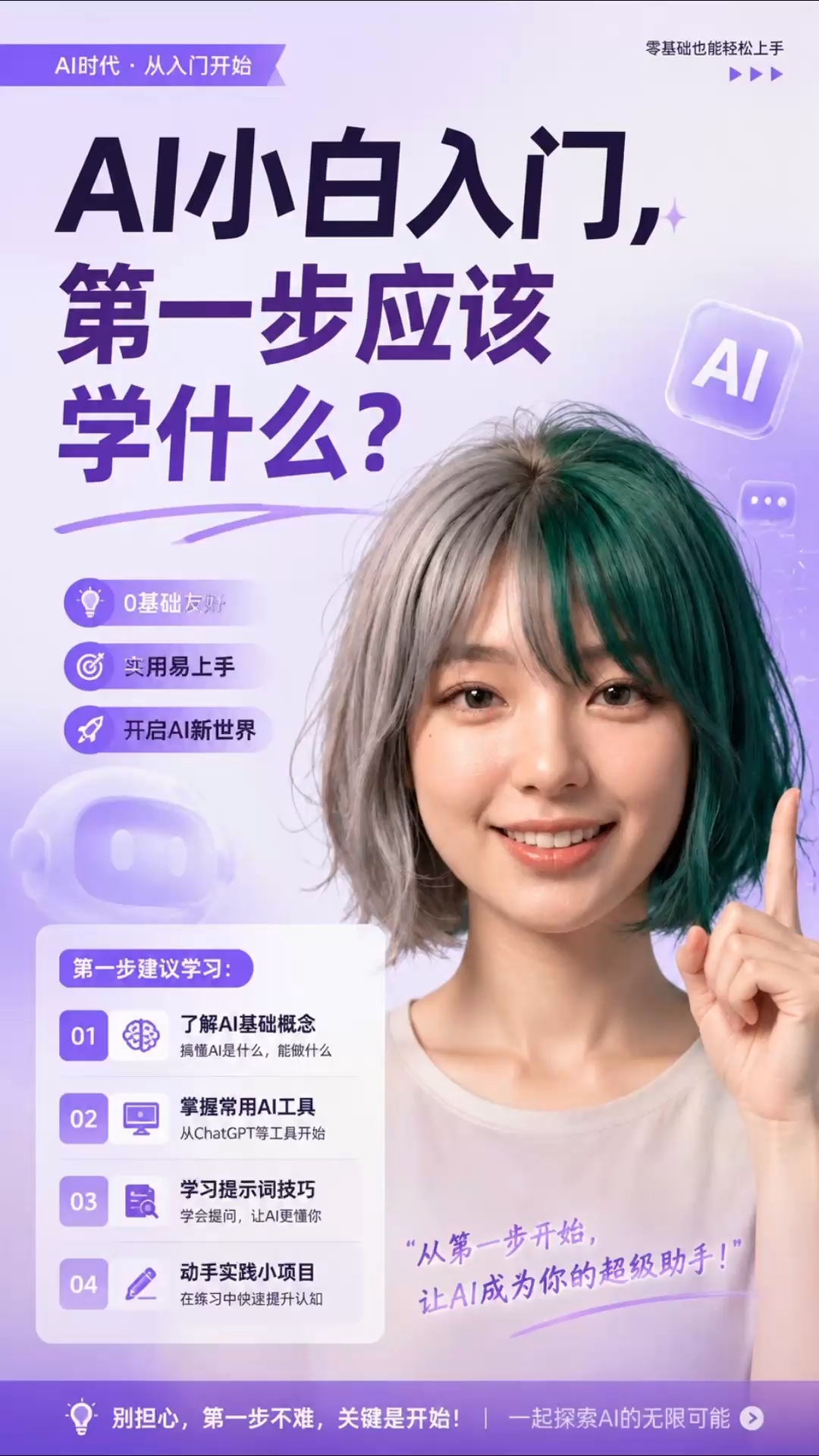 AI小白入门，第一步应该学什么？｜天津ai培训