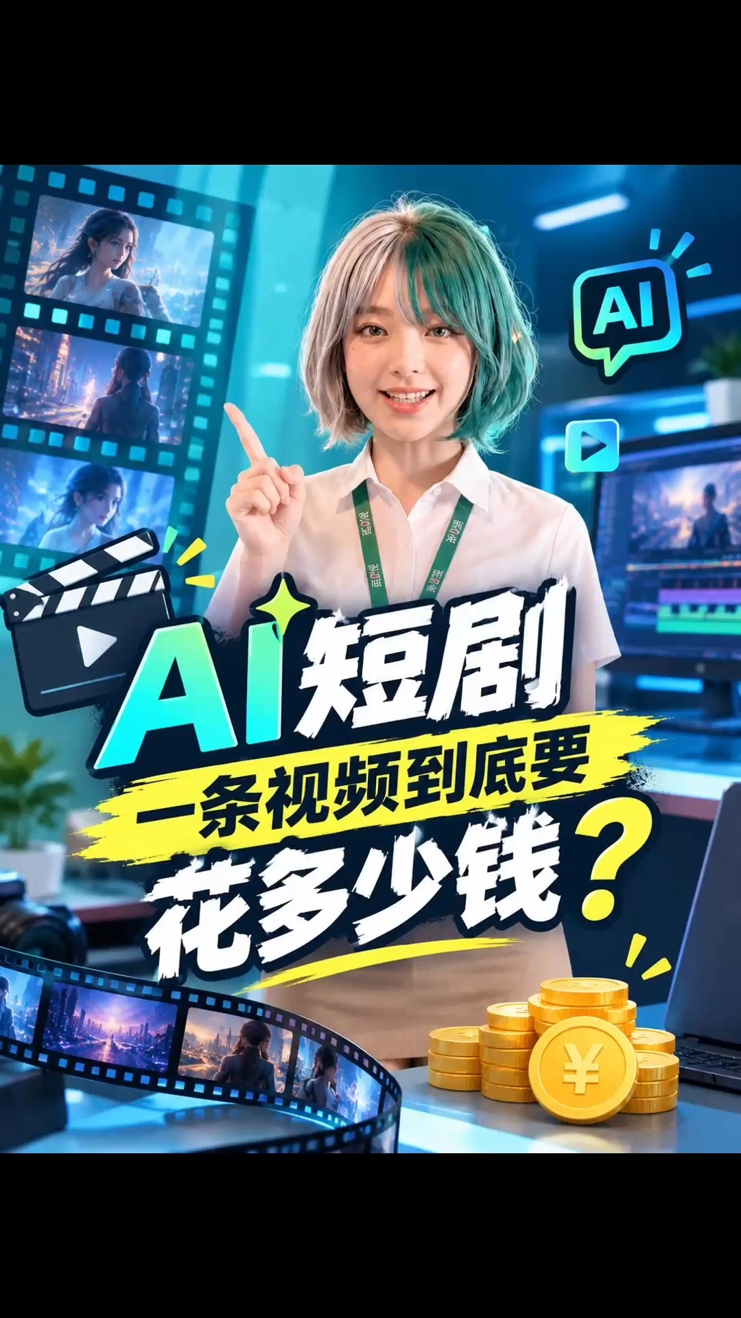 AI短剧一条视频到底要花多少钱？天津短剧培训